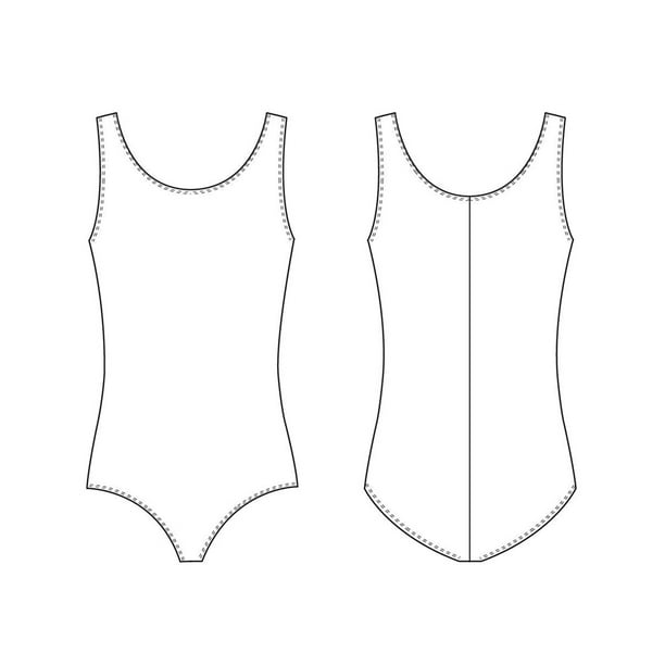 Bloch Dance Girls Dynamic Microlux Tank Leotard Bloch Dance Girls Dynamic Microlux Tank Leotard